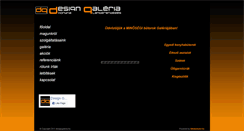 Desktop Screenshot of designgaleria.hu
